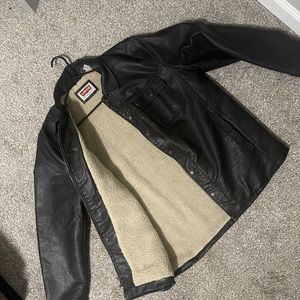 Large Levi leather jacket